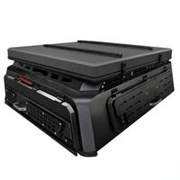 Panneau de toit relevable pour Volkswagen Amarok, auvent 4 portes en alliage d'aluminium, accessoire de camion pour le camping en tout-terrain
