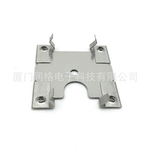 Clip de mise à la terre en acier inoxydable pour protection contre la foudre, à double griffe, pour panneaux photovoltaïques - Product Image 1