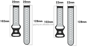 Cinturino in Silicone Confortevole da 20mm 22mm per Smartwatch <span class=keywords><strong>Huawei</strong></span> <span class=keywords><strong>Watch</strong></span> GT2/<span class=keywords><strong>GT3</strong></span>/<span class=keywords><strong>Pro</strong></span> - Product Image 2