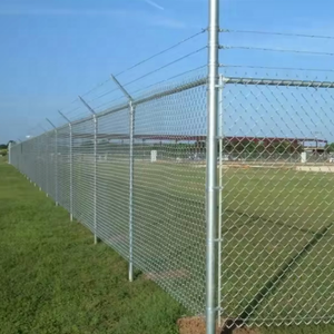 Bán Buôn 2M Chất Lượng Cao Mạ Kẽm Chuỗi Thép Liên Kết Hàng Rào 100ft Cuộn An Ninh Hàng Rào Cổng Với 3D Mô Hình - Product Image 4