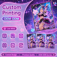 Funda Protectora Personalizada de Diseño Premium con Imágenes Bonitas y Nítidas de Anime Kpop, Funda Protectora para Tarjetas con Impresión Artística