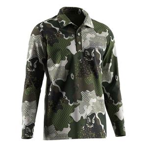 Camiseta Polo de Golf de Manga Larga de Secado Rápido para Hombre, Camiseta Deportiva con Cuello Pique para Senderismo, Pesca y Otras Actividades al Aire Libre, Impermeable y Transpirable - Product Image 3