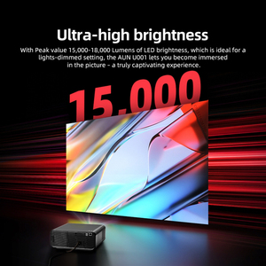 Nouveau projecteur portable 2026 <span class=keywords><strong>Super</strong></span> Haute Luminosité 1200 ANSI 1080p Full HD LED LCD pour Home <span class=keywords><strong>Cinéma</strong></span>, Réunions, Bureau et Éducation 4K - Product Image 5