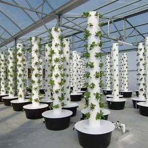 Sistema de Cultivo Vertical Interior, Económico y Práctico para Agricultura Comercial, Aeroponía, Torre de Cultivo Hidropónico NFT - Product Image 2