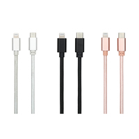 2024 MFi Cable DE DATOS DE cargador de teléfono de alta calidad tipo C a IOS USB 8PIN Cable de carga Micro USB Nylon para iPhone iPad para iPod