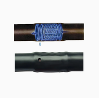 Tuyau d'irrigation goutte à goutte spécial en PE souple, diamètre 16 mm, longueur 500 m, noir, irrigation de précision pour fraises et tomates