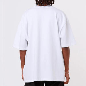 Camiseta de Lujo Lisa de Manga Corta al por Mayor, 100% Algodón, Oversize, Fabricante de Camisetas Personalizadas, Camiseta Lisa de Algodón Grueso para Hombre - Product Image 6