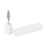 Evolisse Vente en gros Premium Fraise à ongles en carbure de tungstène à double tranchant pour cuticules et ongles en acrylique/gel