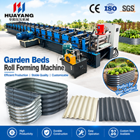 Lits de jardin surélevés en métal pour machine de profilage de panneaux de jardin, équipement de production automatique de panneaux de jardinières en acier galvanisé