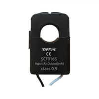 Transformador de Corriente de Núcleo Dividido SCT016S YHDC 40-100mA 1A Salida 50-200A Precisión 0.2/0.5% Núcleo de Acero al Silicio Laminado 50-60Hz