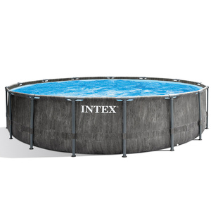 <span class=keywords><strong>Piscine</strong></span> <span class=keywords><strong>hors</strong></span> <span class=keywords><strong>sol</strong></span> <span class=keywords><strong>INTEX</strong></span> 26742 15 pieds x 48 pouces, structure en acier gris, ensemble de <span class=keywords><strong>piscine</strong></span> <span class=keywords><strong>hors</strong></span> <span class=keywords><strong>sol</strong></span> avec couverture et pompe - Product Image 1
