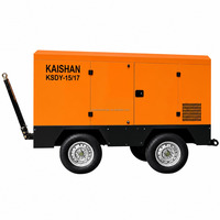 Compresor de Aire para Perforación DTH de Alta Presión Kaishan KSDY-15/17, 17 Bares