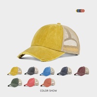 Gorras de Béisbol Trucker Bordadas, Transpirables, Personalizadas con Logotipo, para Hombre y Mujer, al Por Mayor