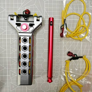 หนังสติ๊กอัตโนมัติ Tirachinas Automatico 2026 รุ่นมืออาชีพ ทำจากอลูมิเนียมอัลลอย พร้อมแม็กกาซีน สำหรับยิงเป้ากลางแจ้ง - Product Image 1
