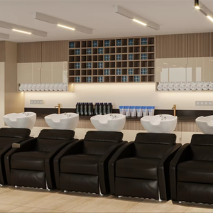 Présentoir élégant, moderne et personnalisé pour vitrine de bijoux avec éclairage LED Décoration d'intérieur de salon personnalisable Design - Product Image 5