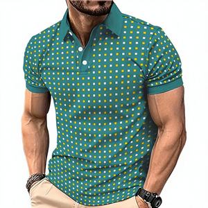 เสื้อถักแขนสั้นผู้ชายสไตล์ใหม่ประจำฤดูร้อนปี 2026 ลายเรียบ-ผ้าฝ้าย 100% สวมใส่สบาย นุ่ม และระบายอากาศได้ดี - Product Image 1