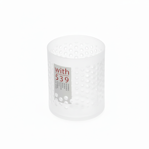 Inomata Wiz 539 Récipient rond Solution de rangement opaque pour la cuisine - Product Image 1