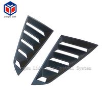 Aileron de fenêtre latérale noir mat, pare-soleil de pare-brise arrière, couvre-fenêtre latérale, ailerons de fenêtre latérale pour Ford Mustang 2024 2025