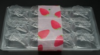 Boîte transparente qui respecte l'environnement d'emballage de fraise de fruit de boursouflure en plastique d'ANIMAL FAMILIER pour l'utilisation/supermarché de ferme