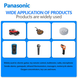 <span class=keywords><strong>Panasonic</strong></span> <span class=keywords><strong>9V</strong></span> 6LR61TC แบตเตอรี่อัลคาไลน์/1BA สำหรับการเตือนภัยควันไมโครโฟนมัลติมิเตอร์การควบคุมระยะไกล - Product Image 3