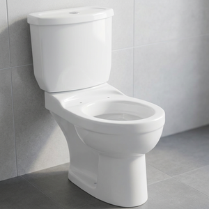 Aqua <b>Pan</b> Two Piece WC Porcelain Water Closet Dual Flush Concealed <b>Cistern</b> Washdown Floor Mounted <b>Toilet</b> - Product Image 6