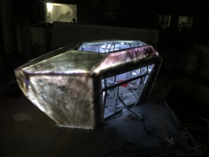 Tinh chỉnh Đá Cung Cấp Brazil <span class=keywords><strong>quartzite</strong></span> giao diện điều khiển Bảng pha lê trắng Onyx trong hình dạng kim cương với bề mặt được đánh bóng - Product Image 4