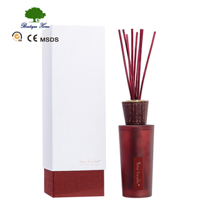 Chai Thủy Tinh Hương Thơm Tinh Dầu Gỗ Nắp Sậy Khuếch Tán Hương Thơm Tự Nhiên <span class=keywords><strong>Reed</strong></span> Hương Thơm Đầy Màu Sắc Nước Hoa Dễ Bay Hơi Khuếch Tán - Product Image 2