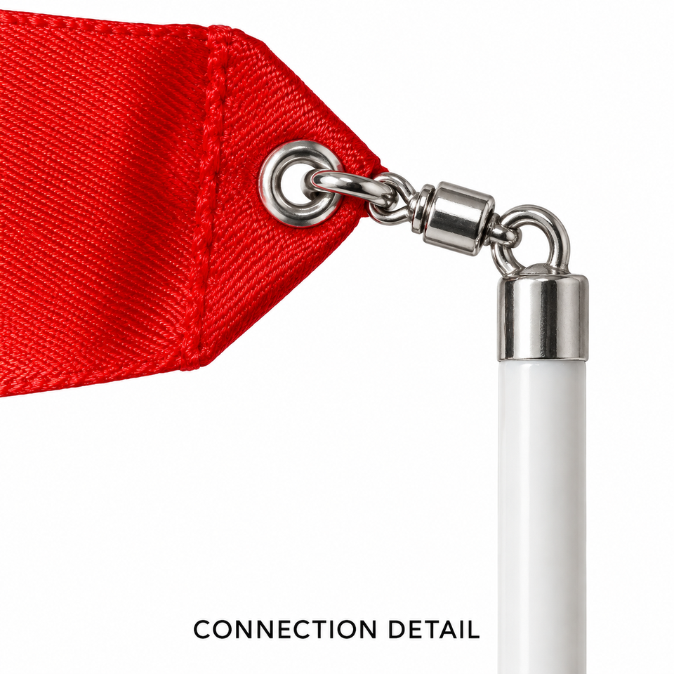 Red 2 m Rhythmic Gymnastics Ribbon with Wand| Alibaba.com