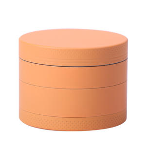 Yiwu Erliao 50mm-4layer <span class=keywords><strong>pintura</strong></span> de goma molinillo de hierbas aleación de zinc molinillo de <span class=keywords><strong>tabaco</strong></span> Venta caliente molinillo de metal <span class=keywords><strong>pintura</strong></span> de goma - Product Image 5