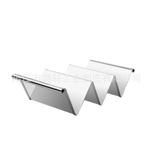 Soporte para tacos de acero inoxidable 430, soporte en forma de W, grosor de 0,8 mm, para uso doméstico en la cocina - Product Image 2