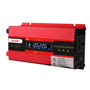 Araba güç invertörü DC 12V 24V için 220V AC invertör şarj dönüştürücü adaptörü hızlı şarj