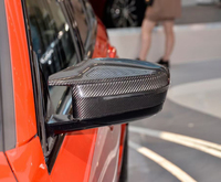 Coque de rétroviseur de remplacement en fibre de carbone style MP pour BMW G80 M3 G82 M4 2022 et plus, utilisation LHD