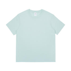 Camiseta de Punto Grueso de Alta Calidad 2024, 100% Algodón, Lisa, Talla Grande, Personalizable con Logotipo, Unisex - Product Image 5