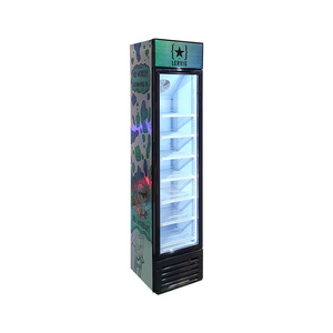 Réfrigérateur <span class=keywords><strong>de</strong></span> présentation <span class=keywords><strong>vertical</strong></span> Meisda SC145B 145L avec porte en verre transparent pour boissons fraîches - Product Image 2