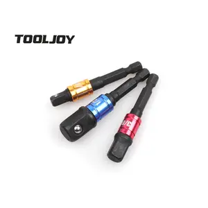 TOOLJOY Multifunction Accessory 1/4" 3/8" 1/2" Impact Socket Extension Adapter Socket Bit with Rolling Ball