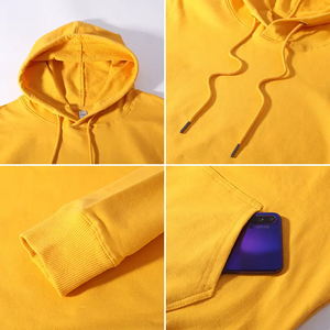 Venta al por mayor de alta calidad 100% Poliéster Sudadera con capucha DTG Impresión Tallas grandes Unisex Hombres Sudaderas para la sublimación en blanco - Product Image 4