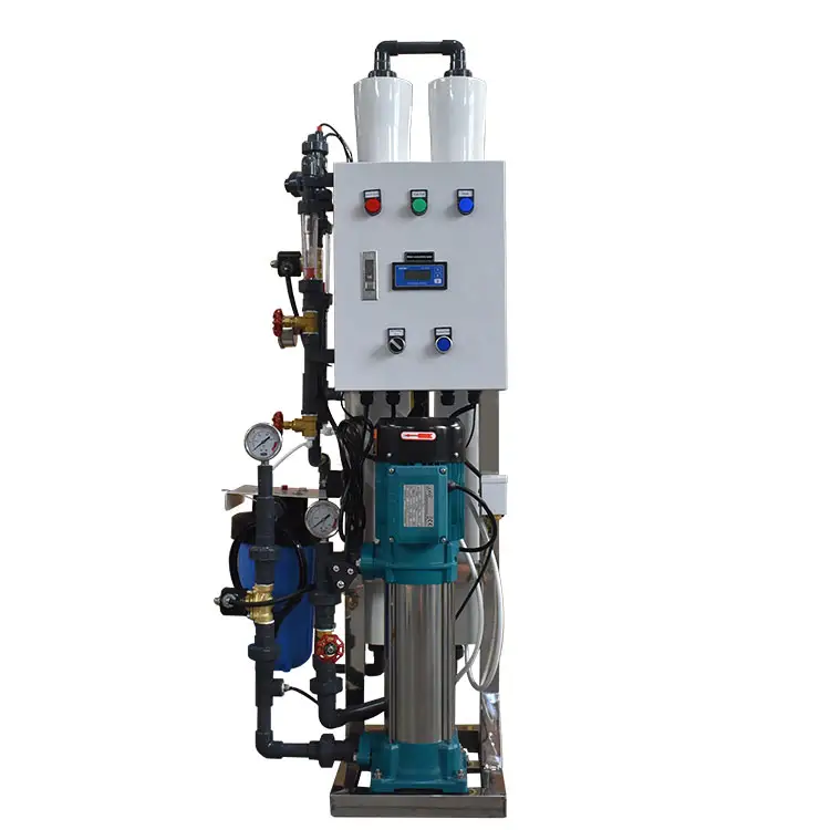 China comercial Ro planta precio ósmosis inversa 500lph tratamiento de agua sistemas automatizados empresa Industrial Mini filtros pequeños