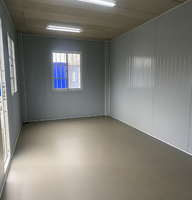 Casa Contenedor Prefabricada de Acero Moderna de Ensamblaje Rápido, 20 pies/40 pies, Panel Sándwich, Oficina Modular Portátil, Dormitorio para Trabajadores, Hotel