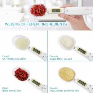 Balance de cuisine électronique 500g 0.1g, écran LCD, mesure numérique des aliments, de la farine, cuillère-balance numérique, mini outil de cuisine pour peser le lait, le café - Product Image 3