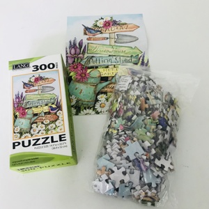 Promotional OEM flower puzzle intelligence games 1000 piece puzzle paper jigsaw puzzles for adults - Product Image 4