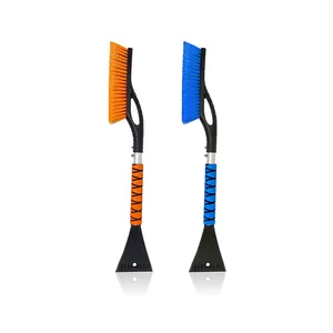 Custom OEM ODM Detachable Ice Scrapers Snow Cleaning Brush For Car Windshield Snow Removal Winter