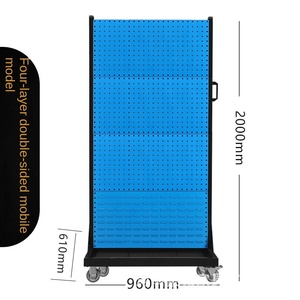 Thiết Kế Hiện Đại Gỗ Bảng Điều Chỉnh Thương Mại Đồ Nội Thất Trở Lại Gắn Vít Hộp Di Động Móc Kim Loại Scraper Hội Thảo Lưu Trữ Giá Phần Cứng - Product Image 1