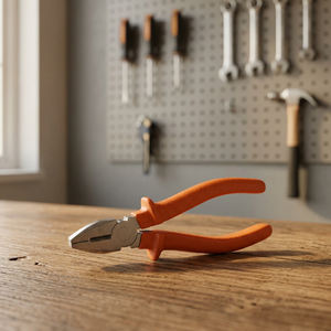 Pince coupante diagonale isolée 1000V, poignée orange, coupe-fil 6'', 7'', 8'', pince coupante latérale industrielle pour électricien - Product Image 2
