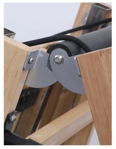Portable Easy Move <strong>Folding</strong> Wood Wooden Reformer <strong>Pilates</strong> Machine with Box and Jump <strong>Board</strong> for Home Yoga Studio - Product Image 5
