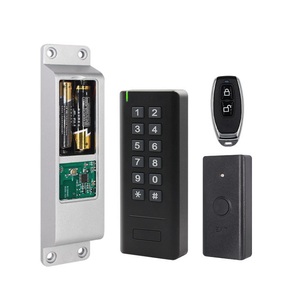 Lecteur de cartes RFID, lecteur d'empreintes digitales biométriques, serrure de porte sans fil, émetteur à distance 433 MHz, porte-clés, contrôle d'accès intelligent - Product Image 5