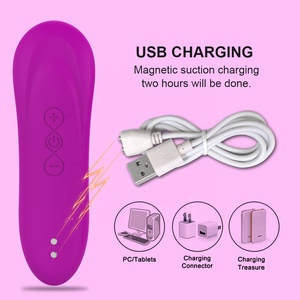 Venta al por mayor pequeño delfín 7 modos estimulador del clítoris masturbador femenino adulto succión pezón vibrador con carga USB magnética - Product Image 2