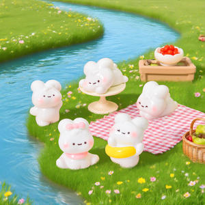 Figuritas <span class=keywords><strong>de</strong></span> <span class=keywords><strong>Conejitos</strong></span> Creativas y Lindas, Accesorios <span class=keywords><strong>de</strong></span> Resina para <span class=keywords><strong>Casa</strong></span> <span class=keywords><strong>de</strong></span> <span class=keywords><strong>Muñecas</strong></span>, Decoración DIY Hecha a Mano, Adornos Pequeños para Escritorio - Product Image 1