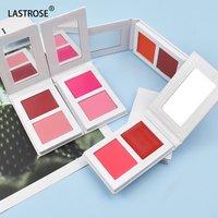 Palette de fard à joues crème et poudre 2 en 1 OEM ODM, marque privée, végane, hautement pigmentée, waterproof