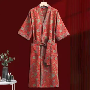 Winter Products 2024 Japanese Kimono Costume Kimono En Soie Japanese Kimono Robe