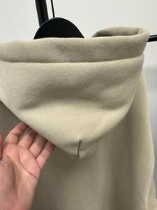 Sudaderas con Capucha Extra Grandes de Felpa de Algodón con Logotipo Bordado Personalizado, Sudadera Rosa Lisa para Hombre, Sudaderas de Alta Calidad - Product Image 3